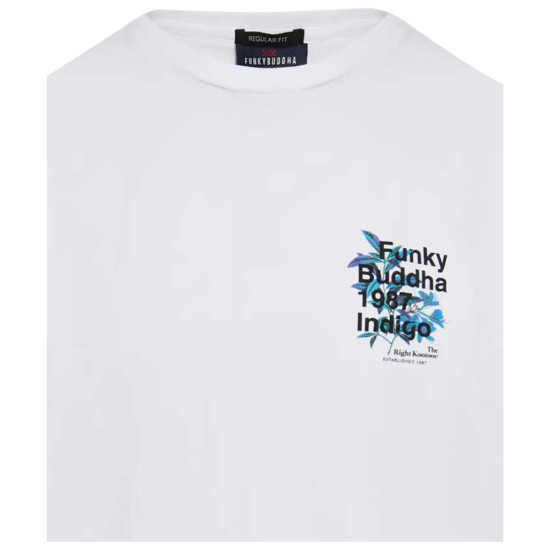 Funky Buddha Ανδρική κοντομάνικη μπλούζα